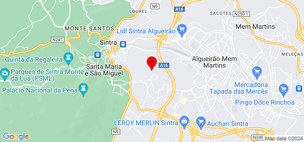 Carlos Coelho - Lisboa - Sintra - Mapa