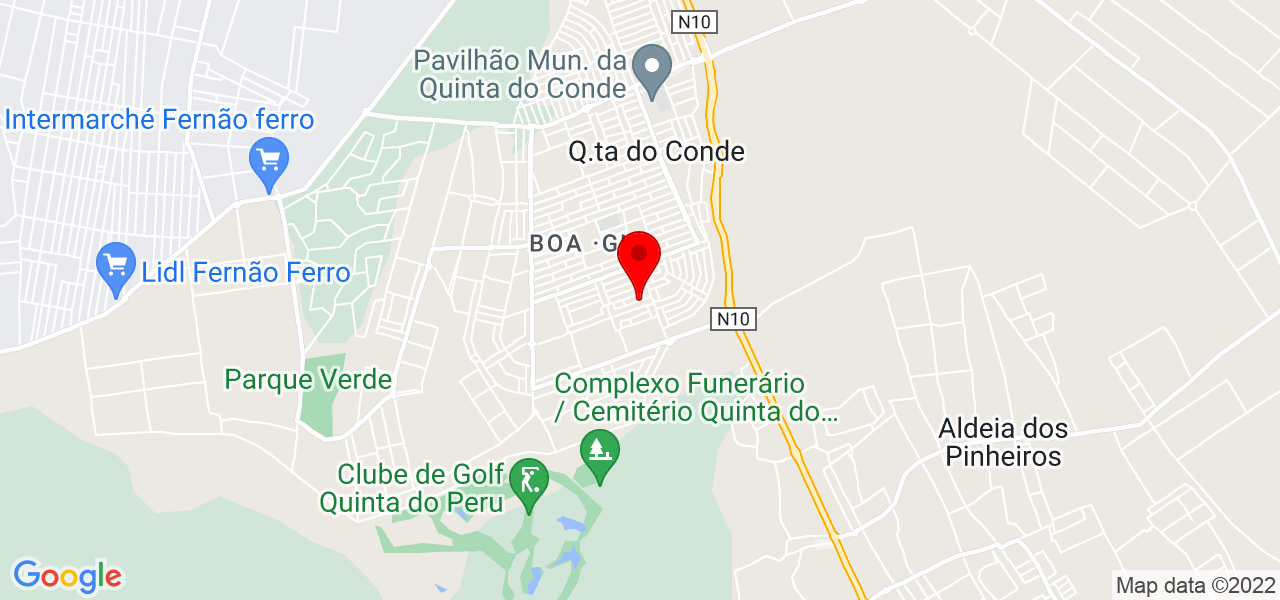 Carlos Constru&ccedil;&atilde;o Civil em Geral - Setúbal - Sesimbra - Mapa