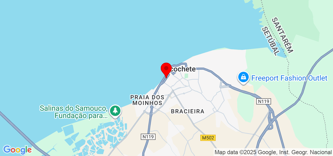 Diogo  Santos - Setúbal - Alcochete - Mapa
