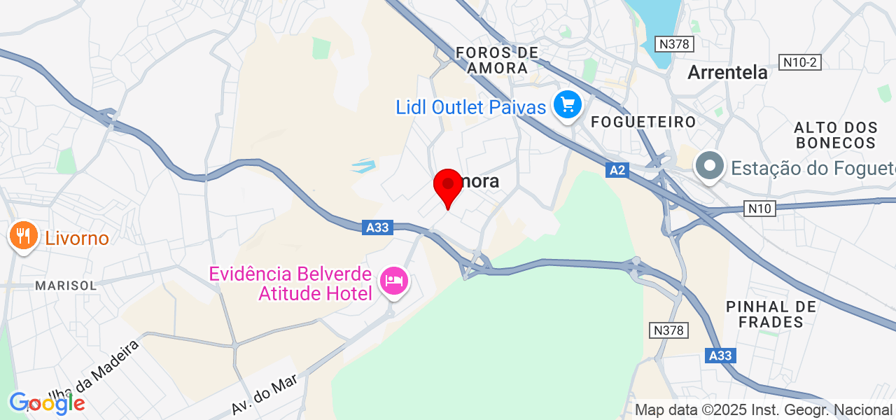 Evellyn Dias - Setúbal - Seixal - Karte