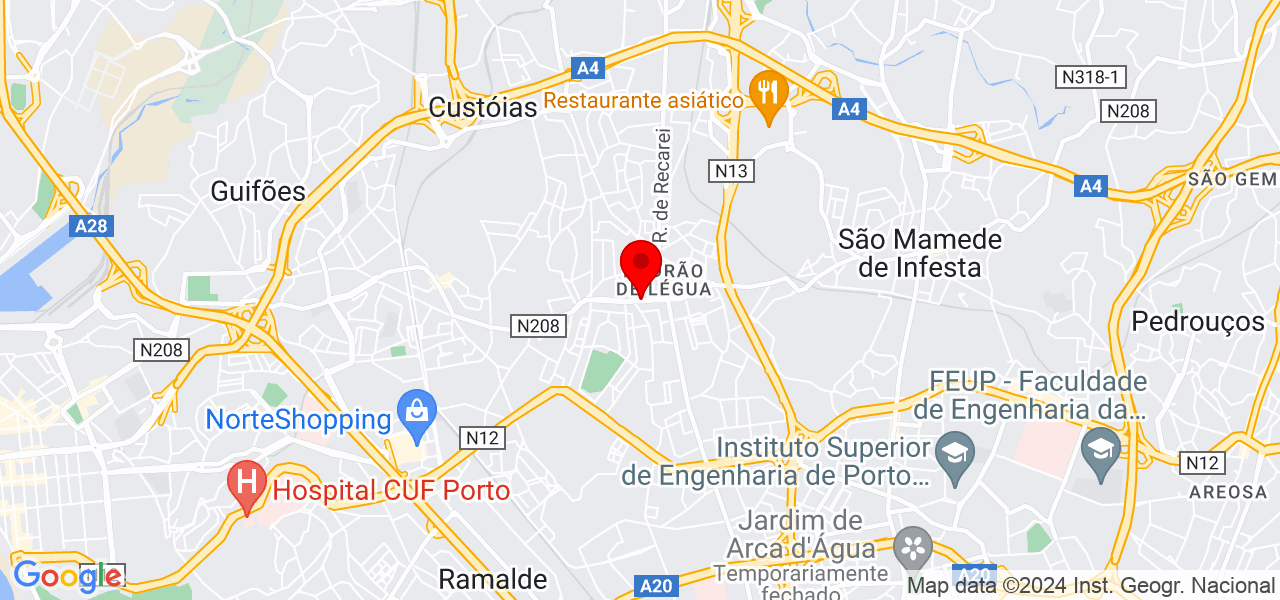 Gisela Coelho - Porto - Matosinhos - Map
