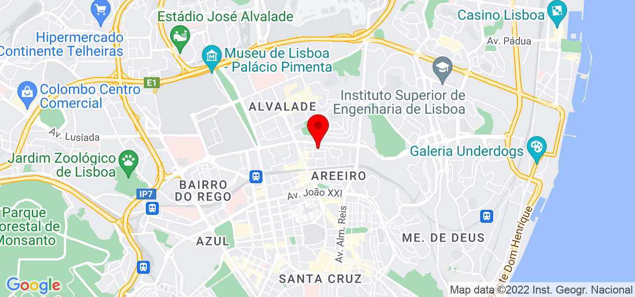 Aiden - Lisboa - Lisboa - Mapa
