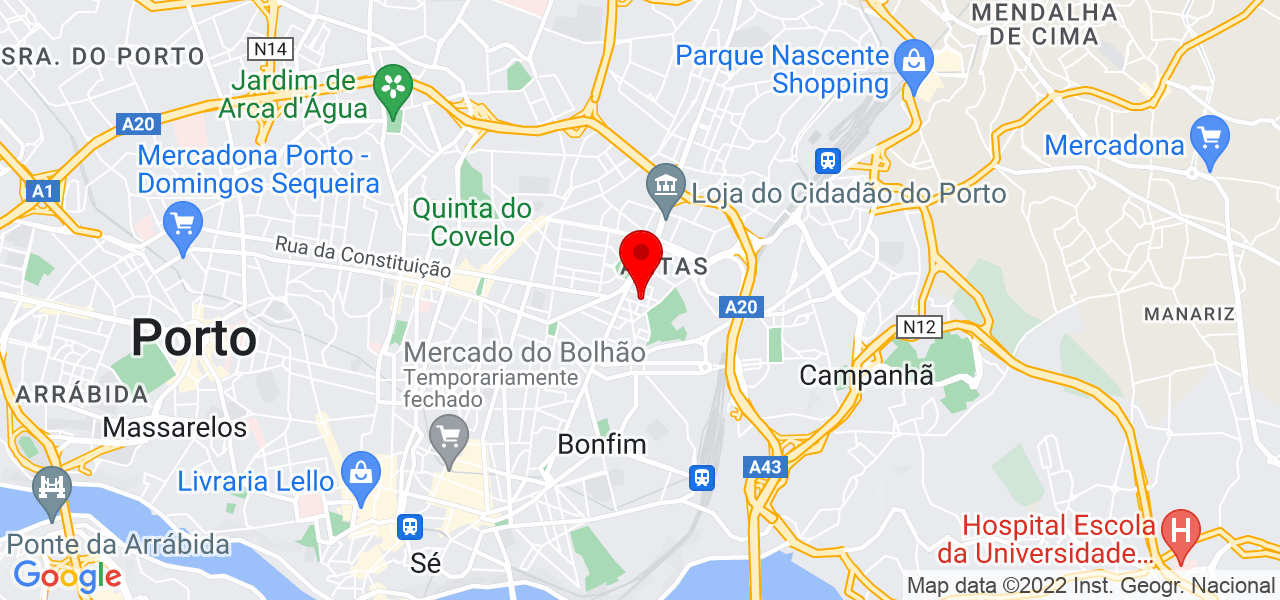 Taxa - Porto - Porto - Mapa