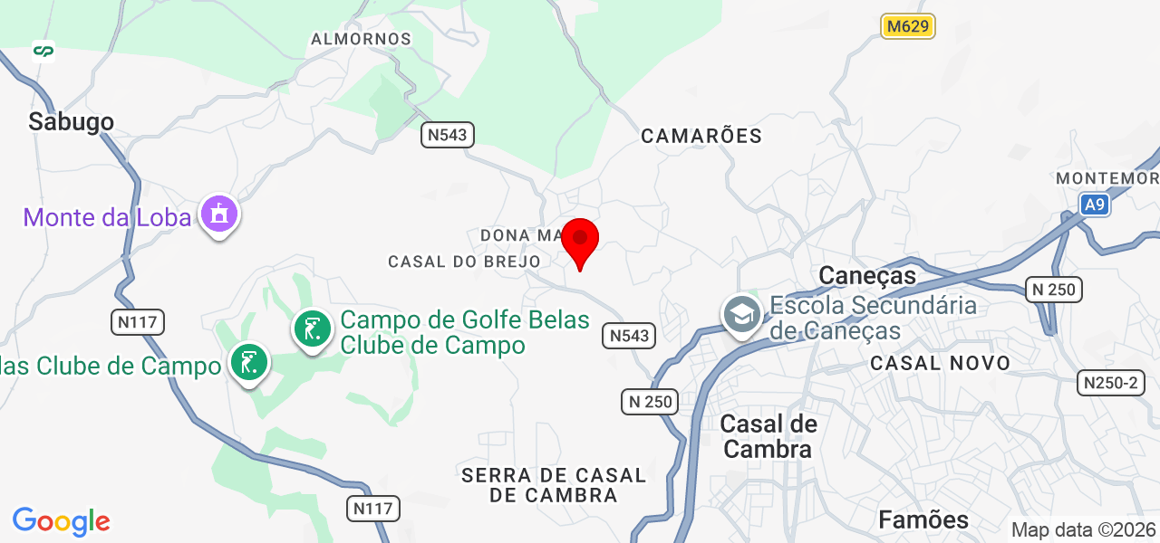 Gabriel naves - Lisboa - Sintra - Mapa