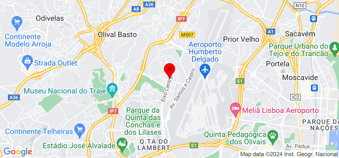 Jo&atilde;o Delgado - Lisboa - Lisboa - Mapa