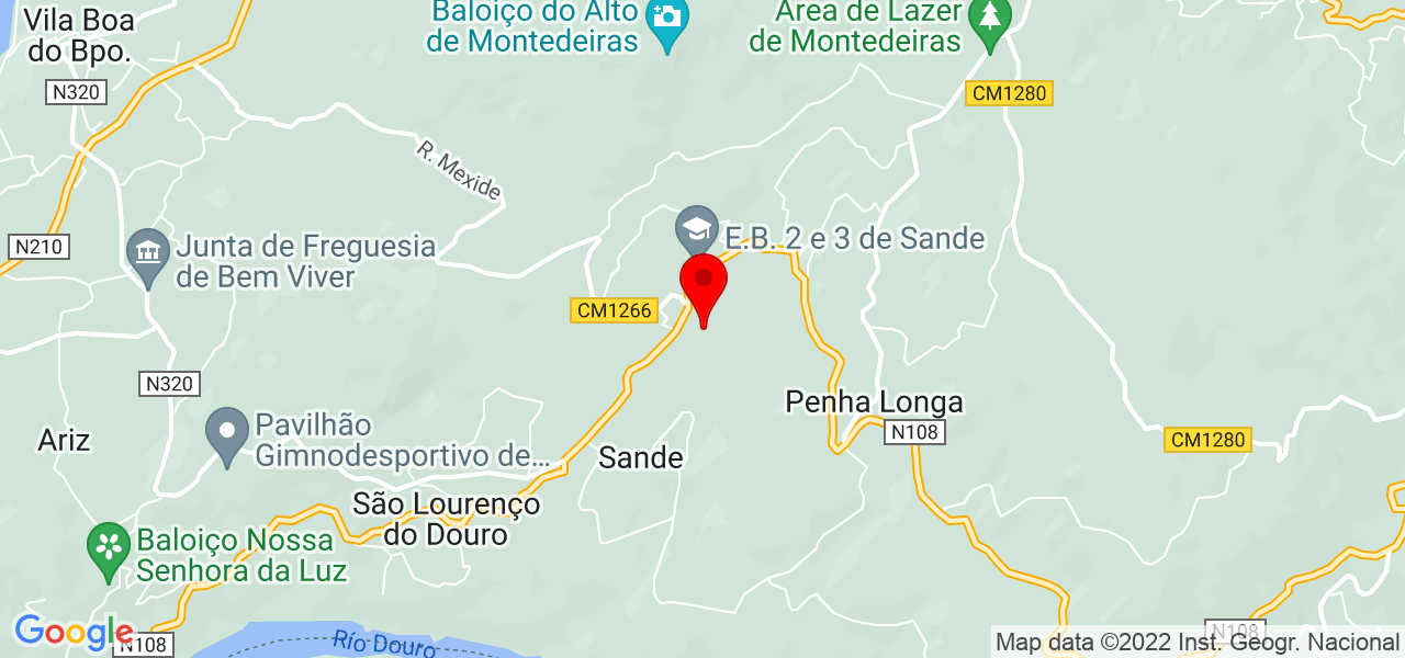 Ana Monteiro Fotografia - Porto - Marco de Canaveses - Map