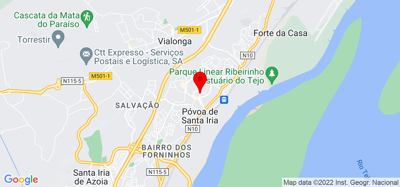 Hidroafonso lda - Lisboa - Vila Franca de Xira - Mapa
