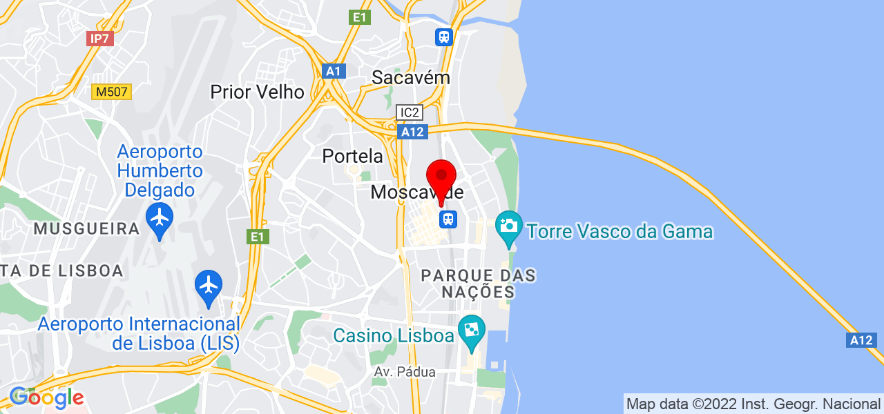 Deccory Pinturas - Lisboa - Loures - Mapa
