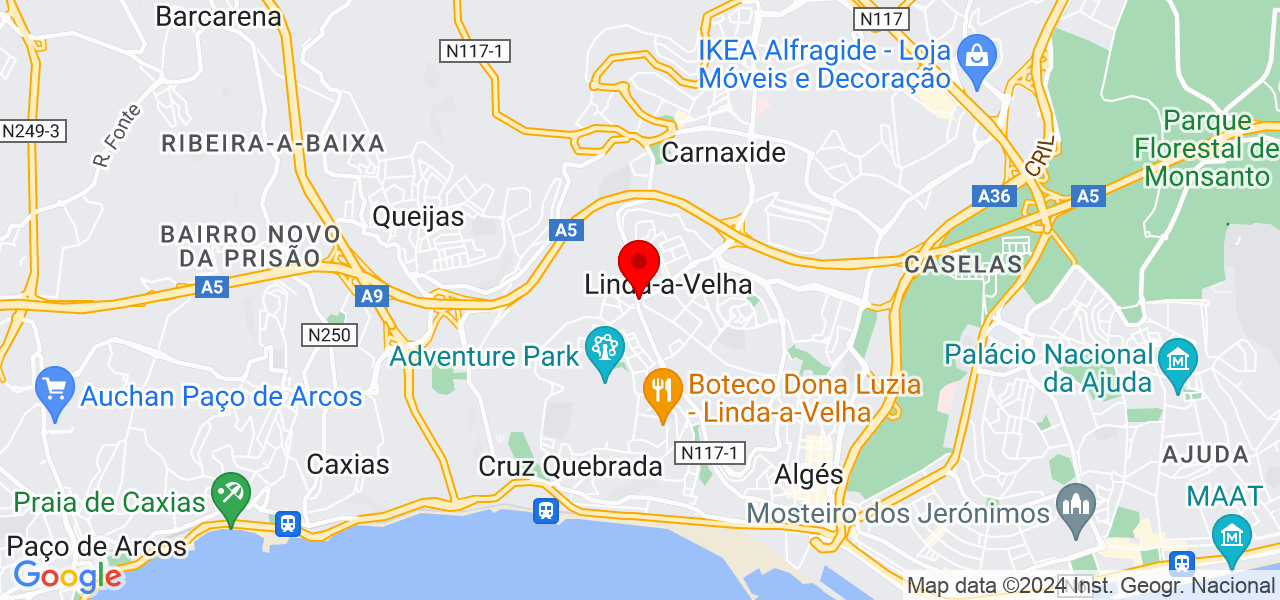 Contabilidade Digital - Lisboa - Oeiras - Mapa