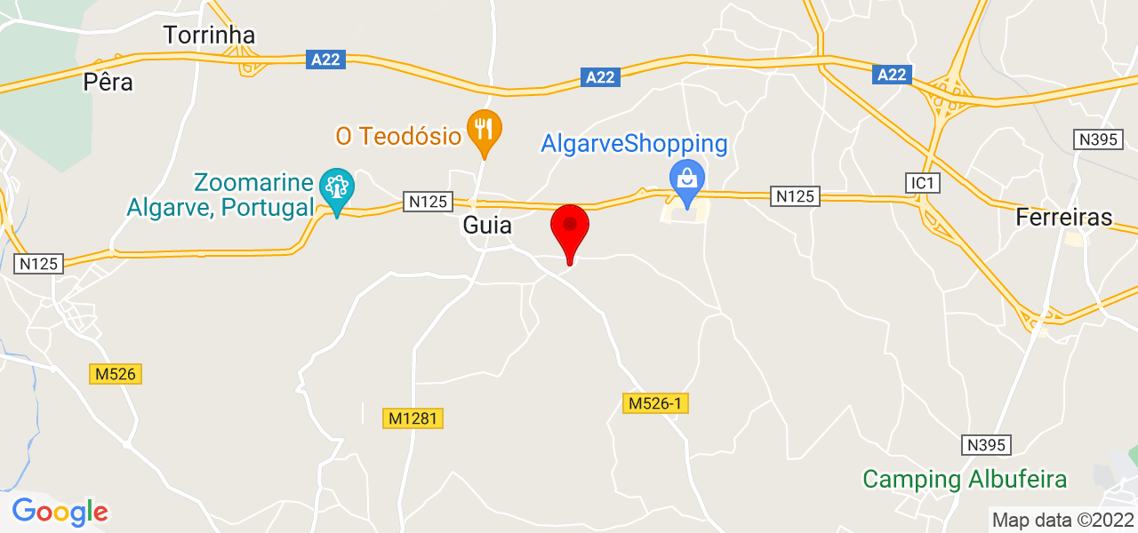 Tania - Faro - Albufeira - Mapa