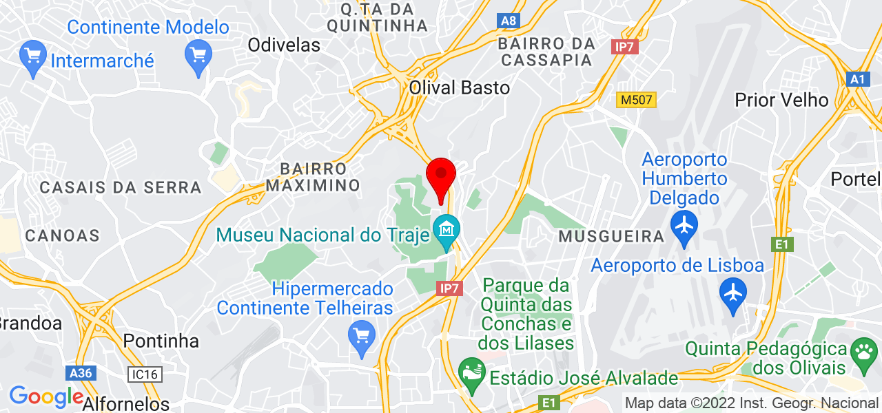 Mary - Lisboa - Lisboa - Mapa