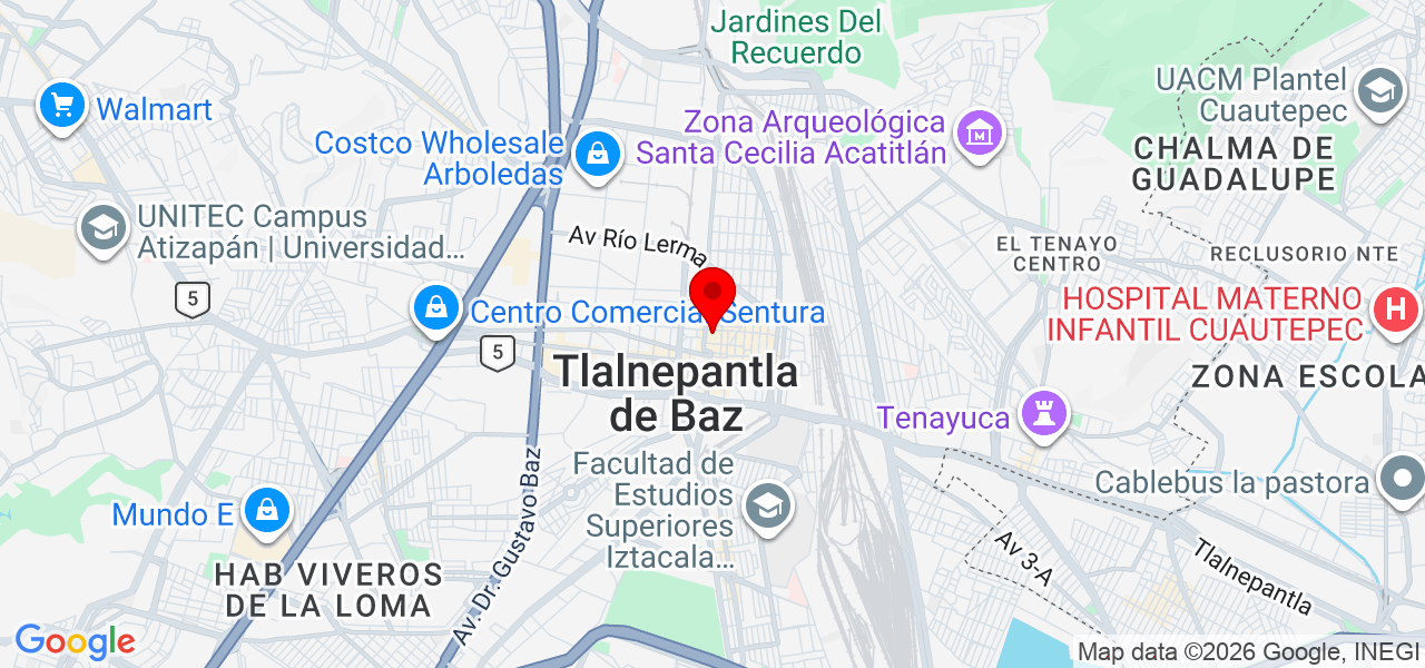 Nivel 10 - México - Tlalnepantla de Baz - Mapa