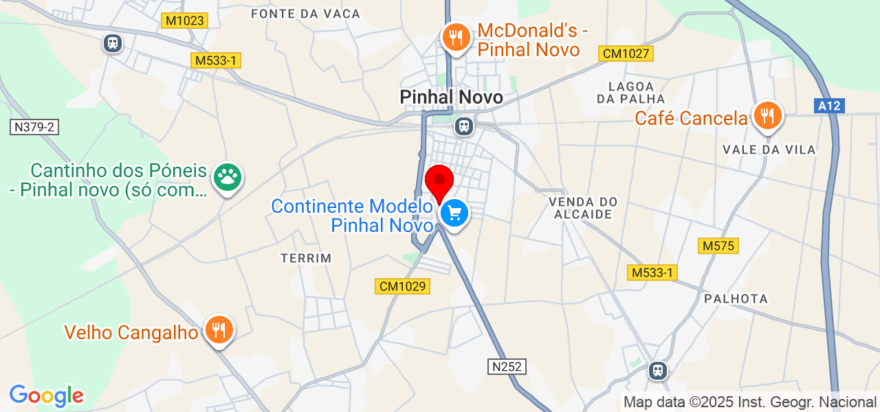 Filipe Gaspar - Setúbal - Palmela - Mapa