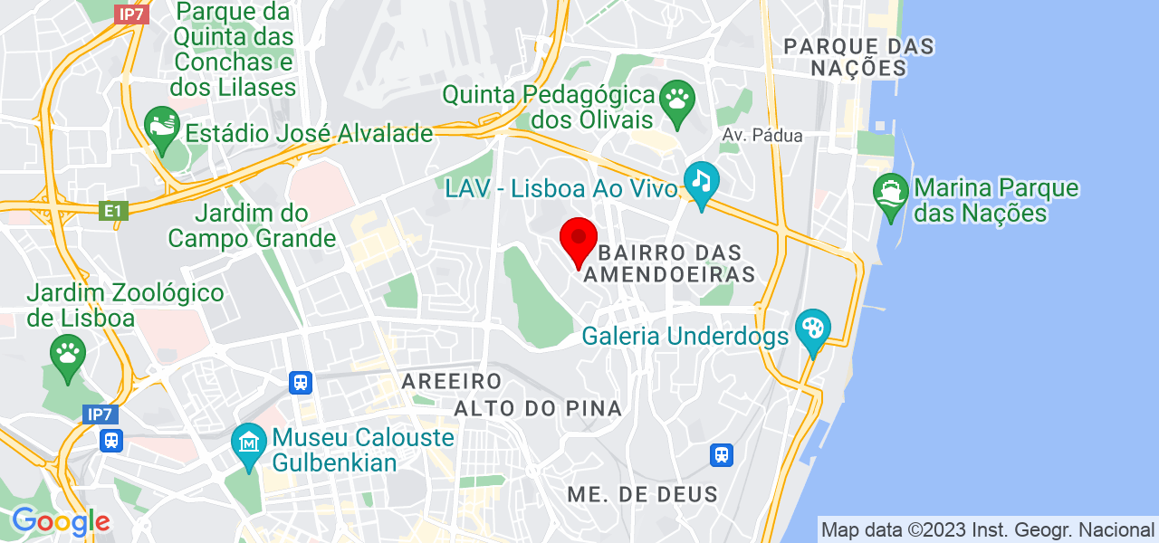 Edson Oliveira - Lisboa - Lisboa - Mapa