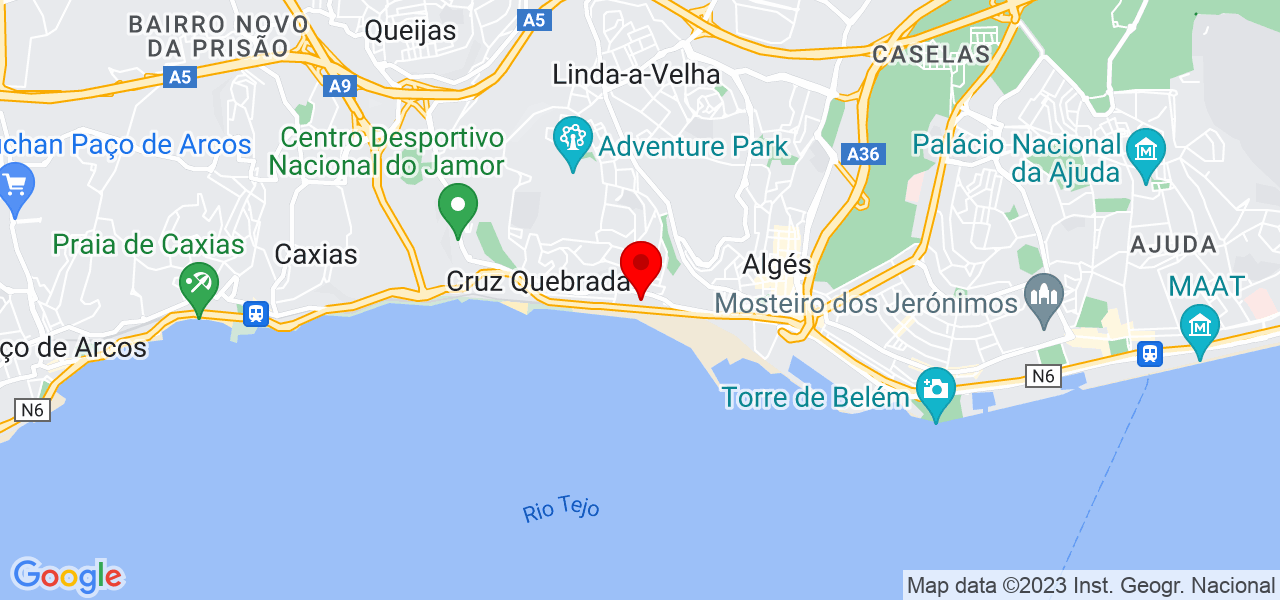 Sofia Borges de Sousa - Lisboa - Oeiras - Mapa
