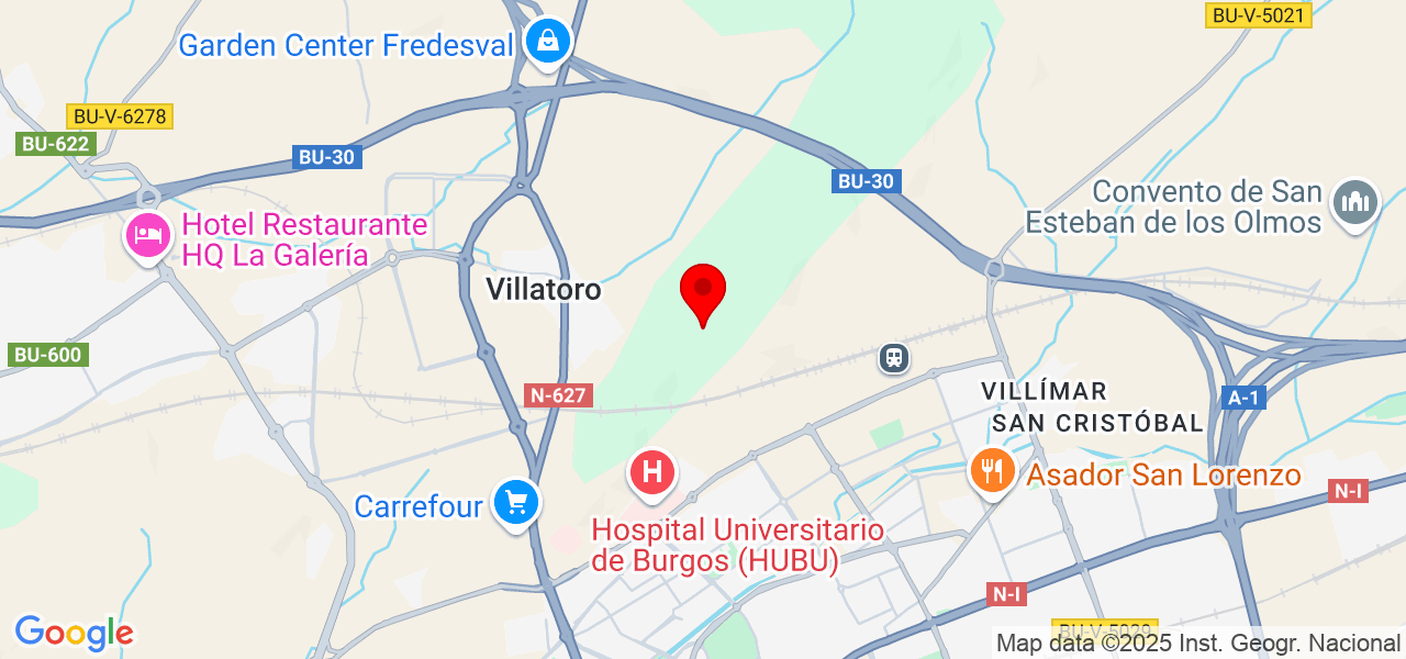 Centro Kassia - Castilla y León - Burgos - Mapa