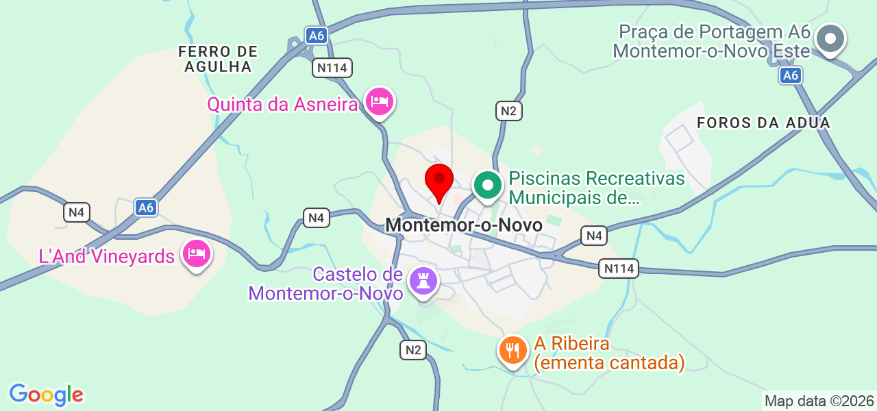 Marta Vasconcelos - Nutricionista e Nutricoach - Évora - Montemor-o-Novo - Mapa