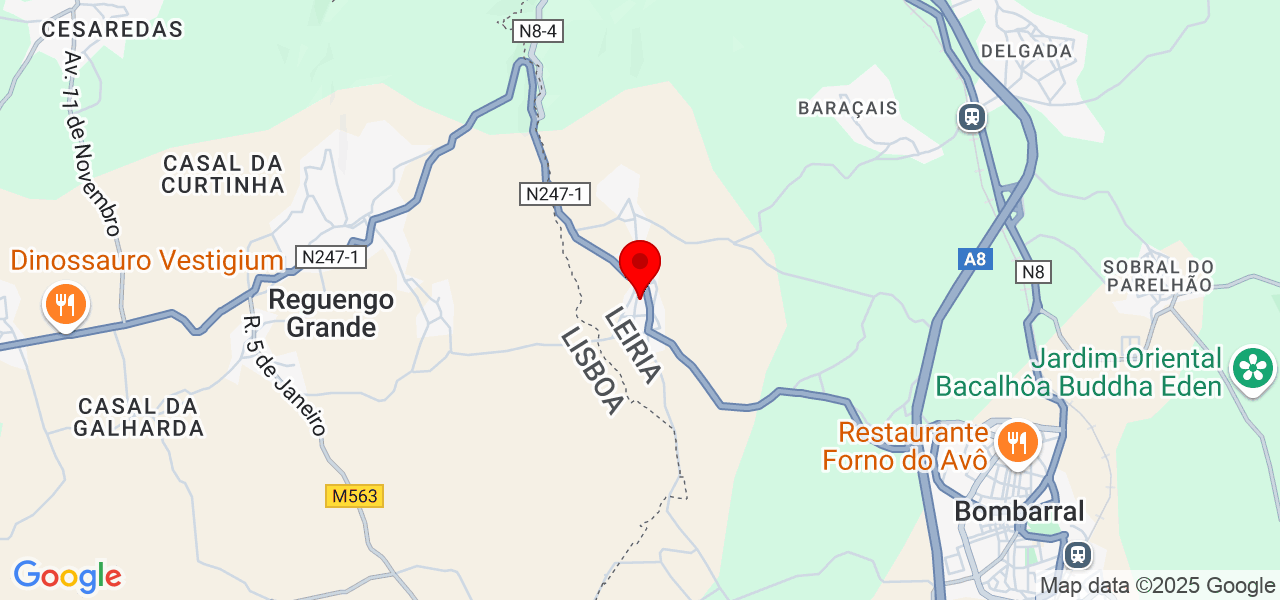 Easy Desinfesta&ccedil;&otilde;es - Leiria - Bombarral - Karte