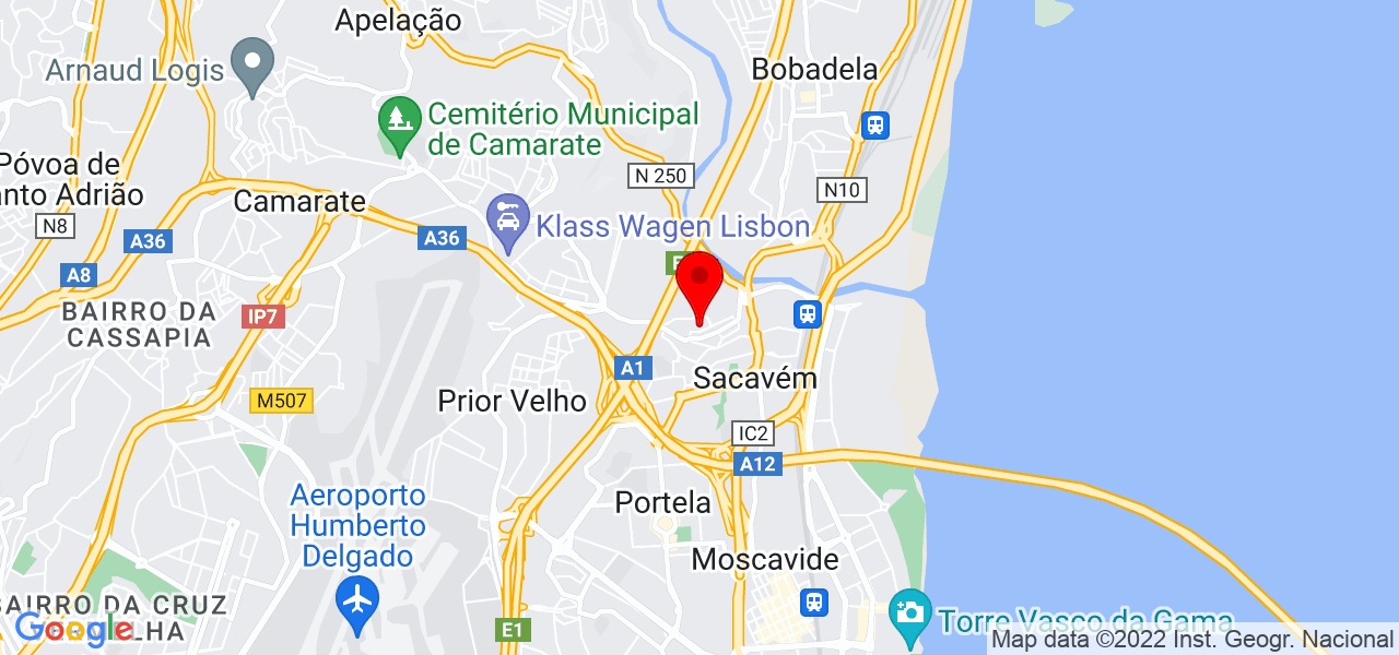 Miguel Lopes - Lisboa - Loures - Mapa