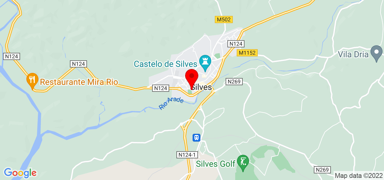 Luísa Santos - Faro - Silves - Mapa