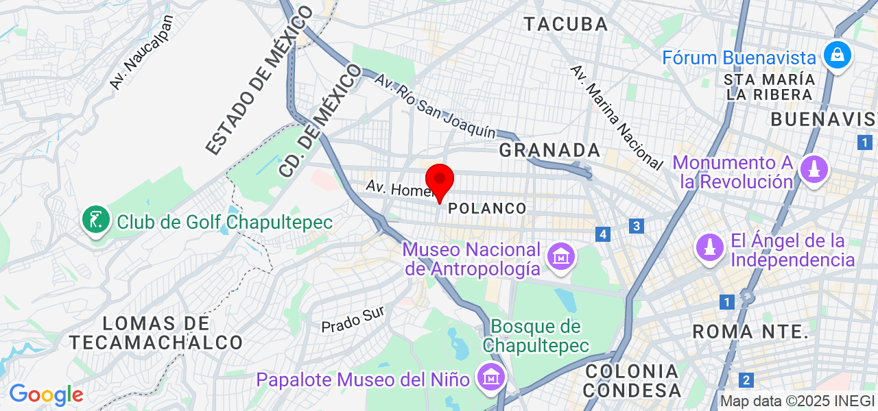 MACA ESTUDIO DE ARQUITECTURA - Ciudad de Mexico - Miguel Hidalgo - Mapa
