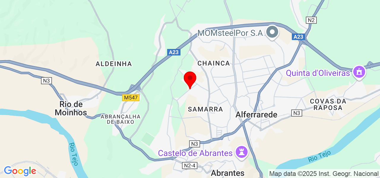 Diogo Pereira | Certifica&ccedil;&atilde;o Energ&eacute;tica - Santarém - Abrantes - Map