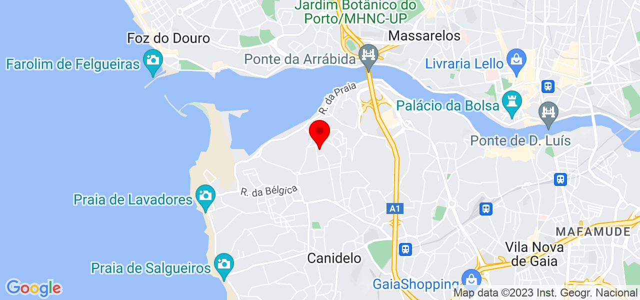 Eddy Poletto - Porto - Vila Nova de Gaia - Mapa