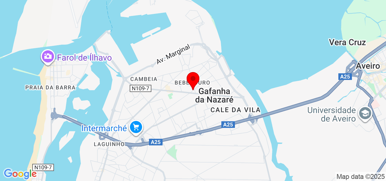 Contabilidade Magalhães - Aveiro - Ílhavo - Mapa