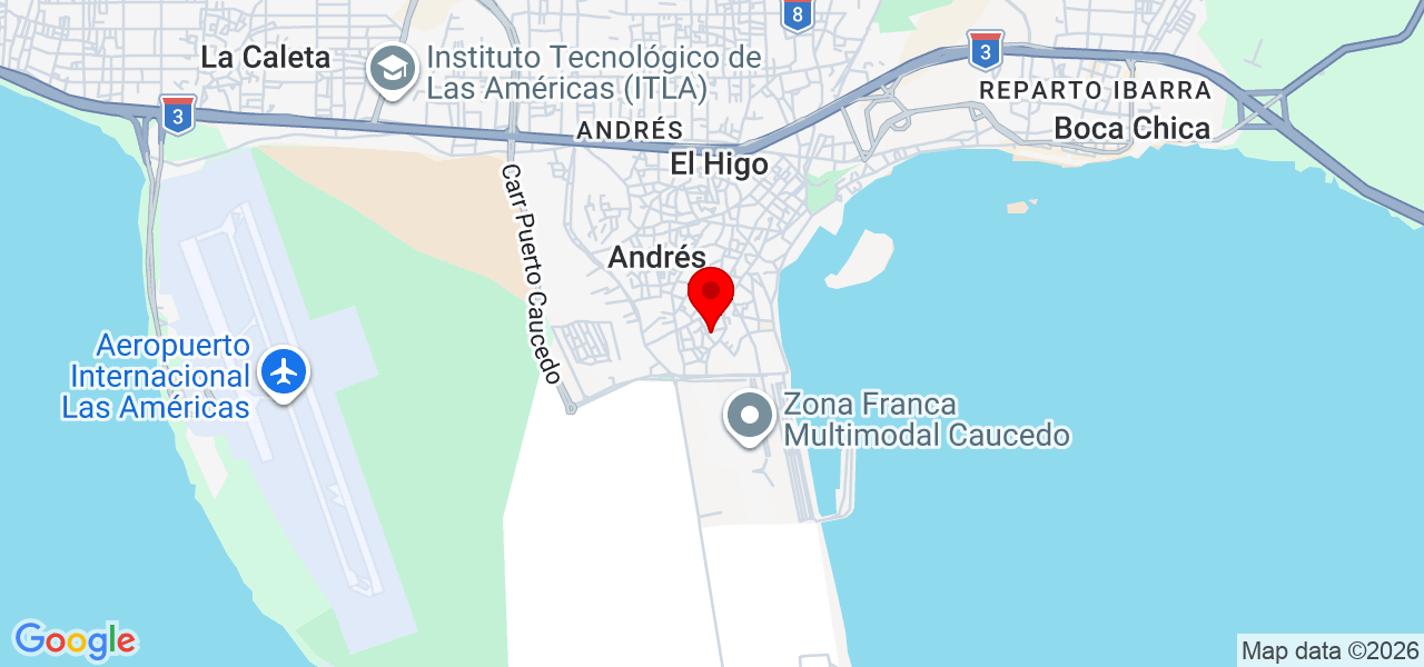 chevtech - Santo Domingo - Boca Chica - Map