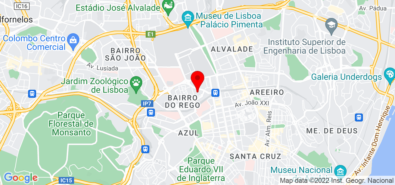 Cristina Cruz - Lisboa - Lisboa - Mapa