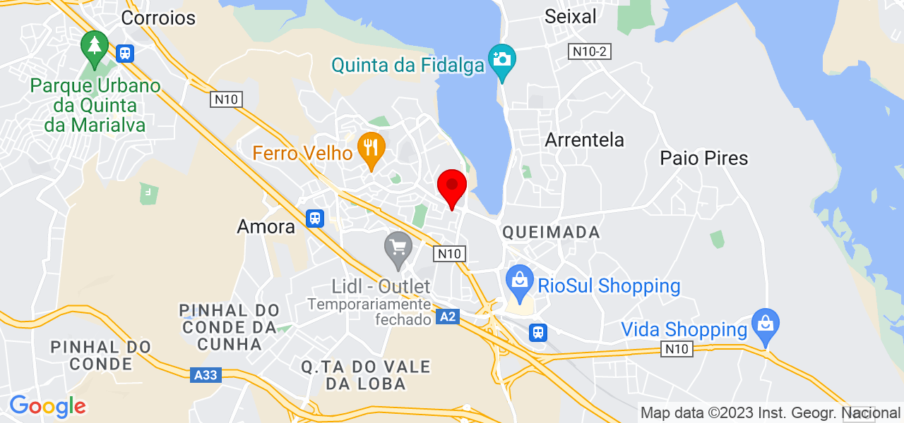 Alessandro - Setúbal - Seixal - Map