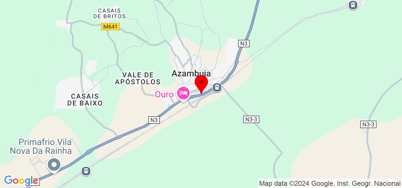 Antónia de Carvalho - Lisboa - Azambuja - Map
