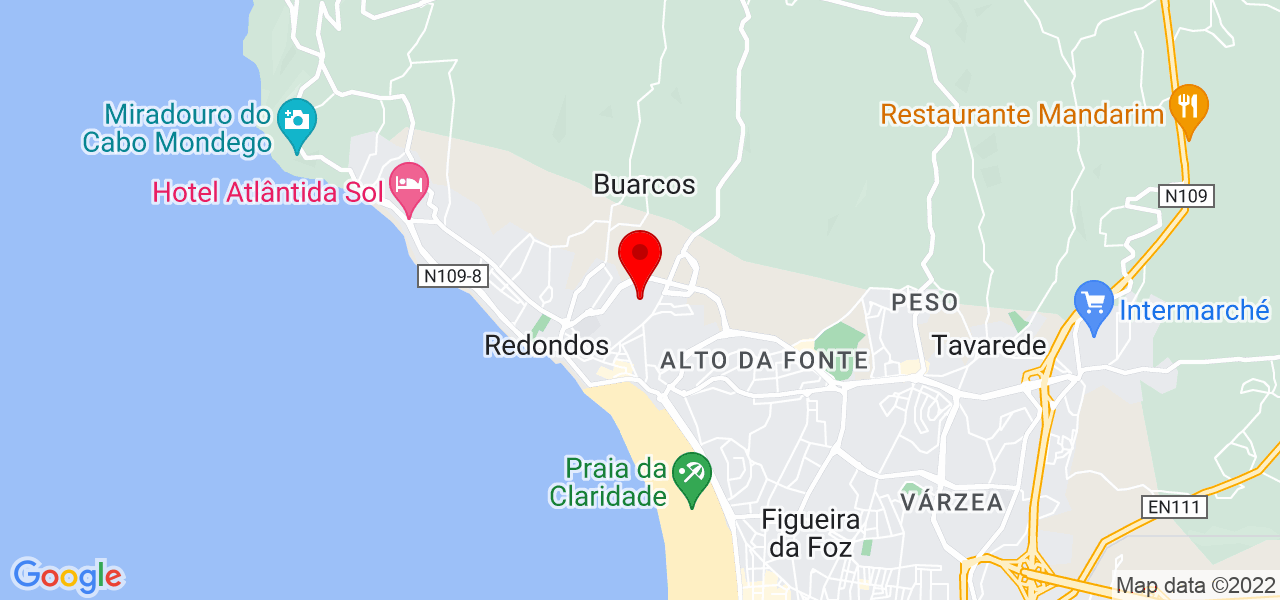 Luana Scholles Coaching, Desenvolvimento Humano e Treinamentos - Coimbra - Figueira da Foz - Mapa