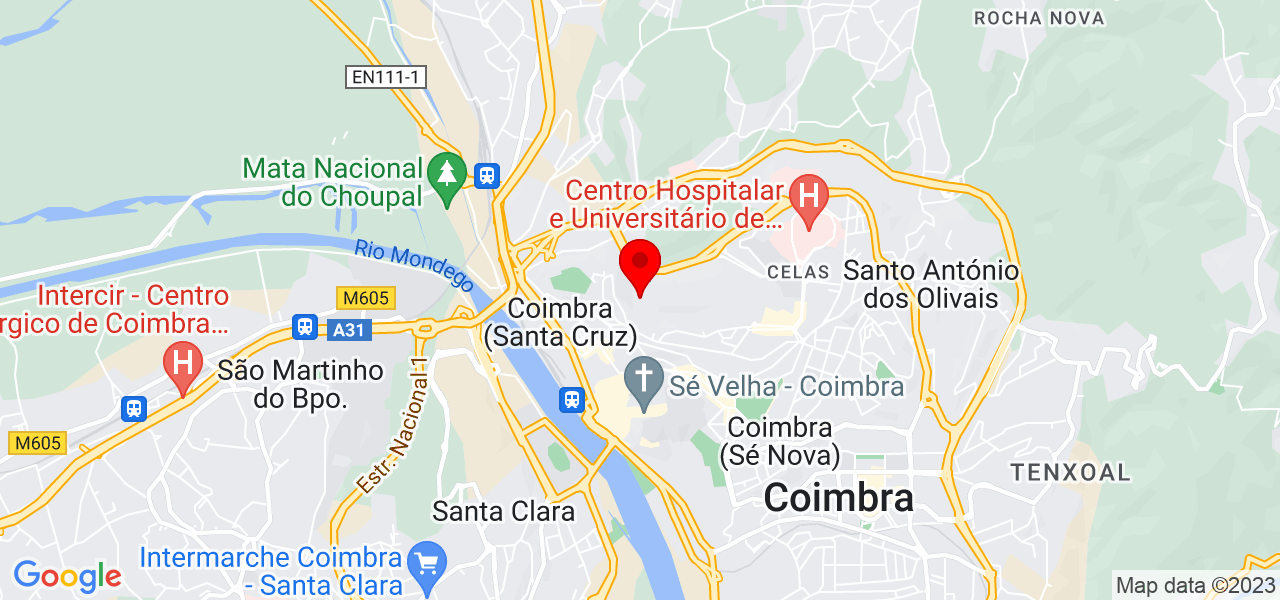 S&iacute;lvia Santos - Coimbra - Coimbra - Mapa