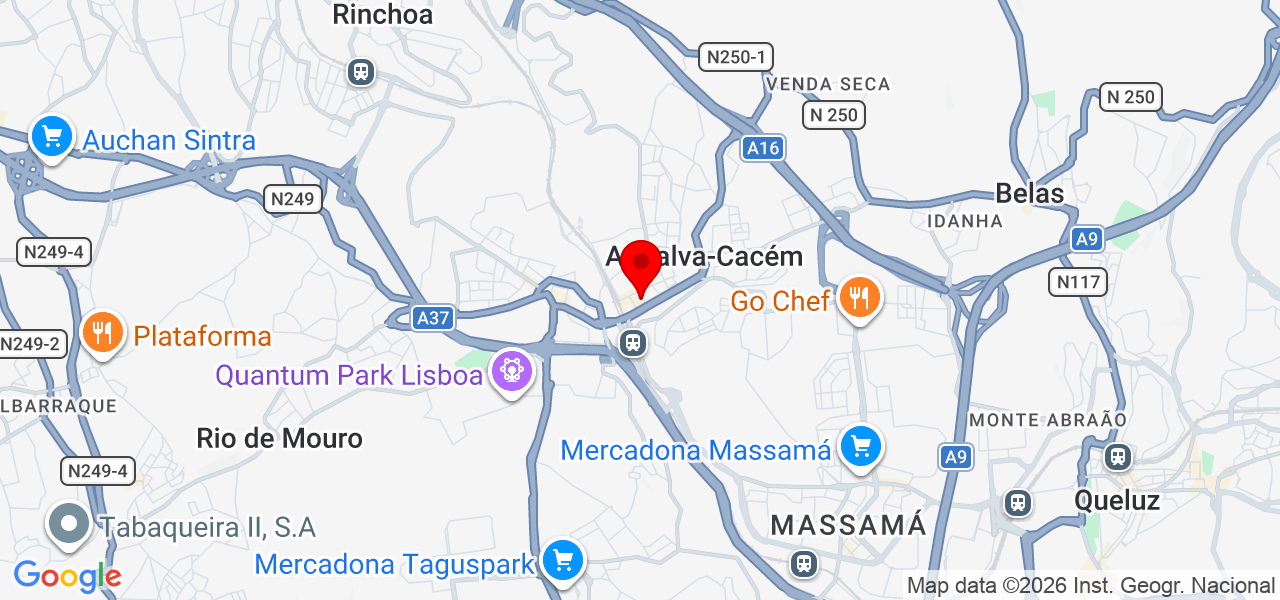 Pap Mendes - Lisboa - Sintra - Map