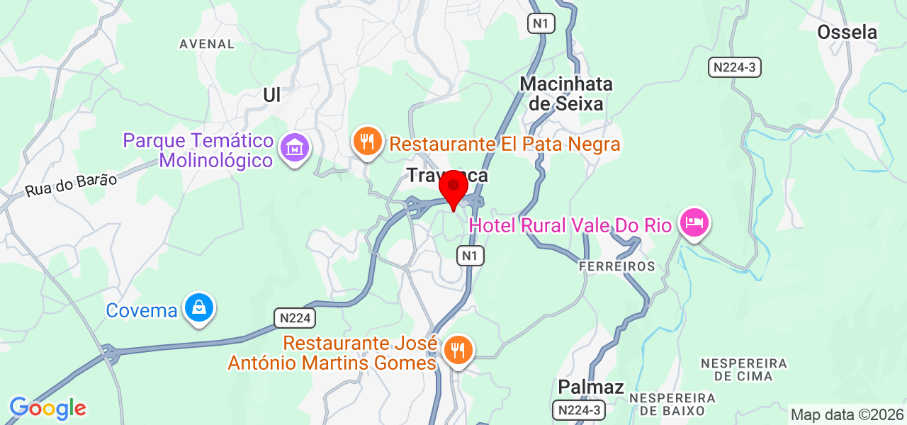 servicos elimentares - Aveiro - Oliveira de Azeméis - Map