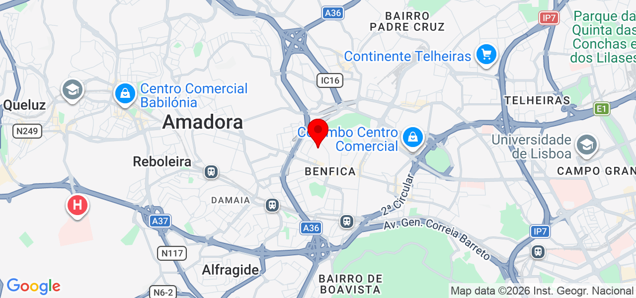 Hugo Santos - Lisboa - Lisboa - Mapa