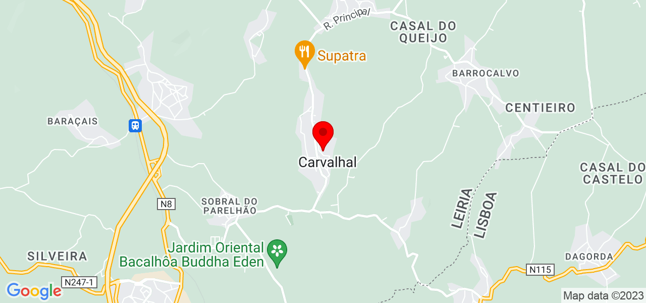 Francisca_Silva - Leiria - Bombarral - Mapa