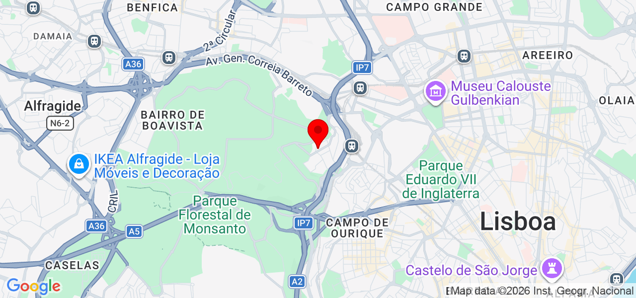 Campolide Catering - Lisboa - Lisboa - Mapa