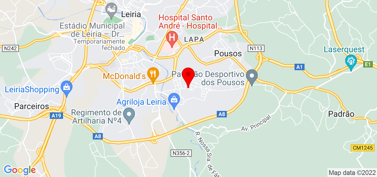 Catarina Almeida - Leiria - Leiria - Mapa