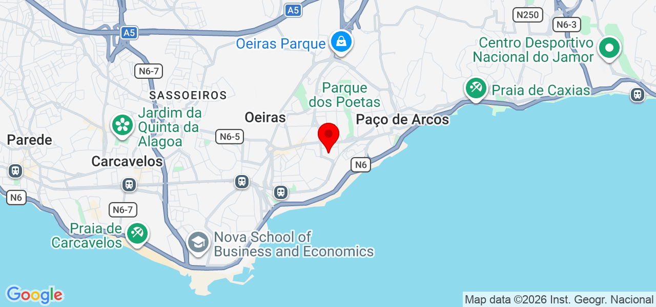 Gomes e sampaio - Lisboa - Oeiras - Map