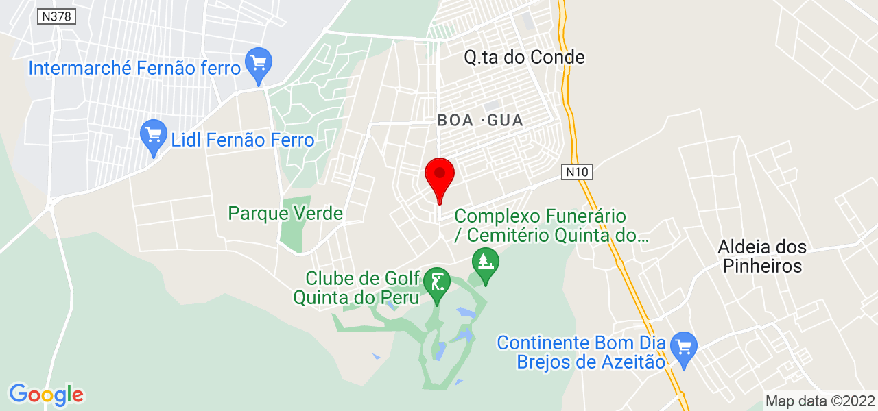 Brenda Oliveira - Setúbal - Sesimbra - Mapa