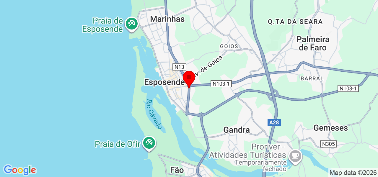Vinicius Freire - Braga - Esposende - Carte