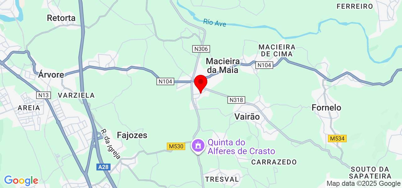 Rafael Oliveira - Porto - Vila do Conde - Mapa