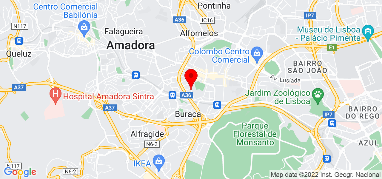 M&atilde;os Na Massa - Lisboa - Lisboa - Mapa