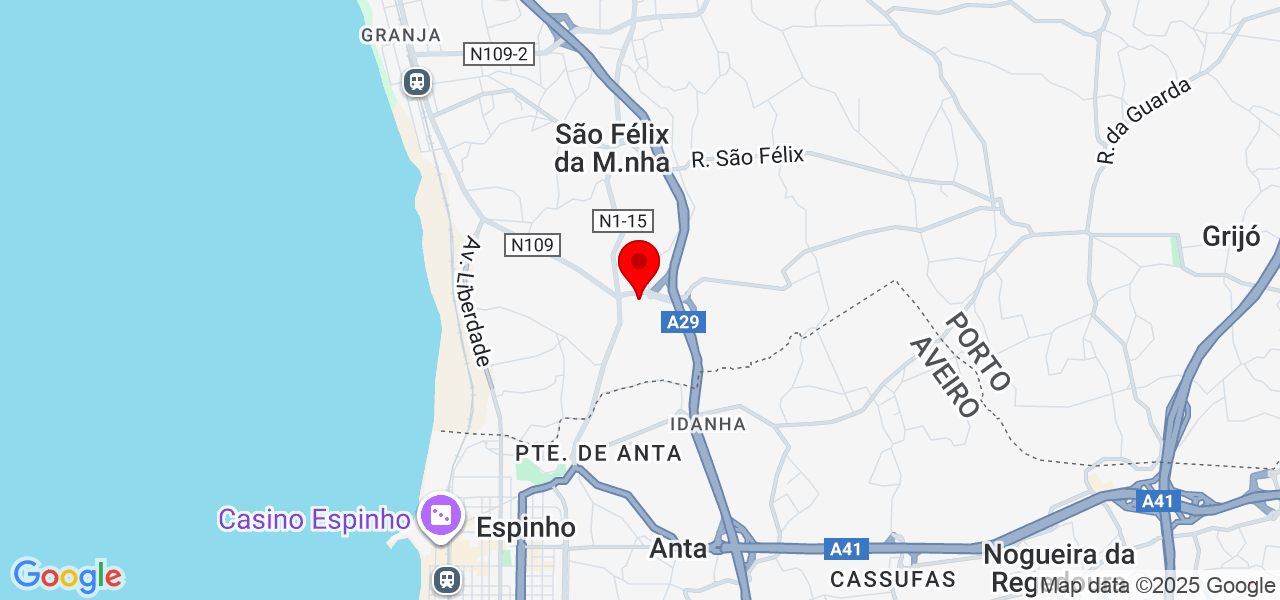 Miguel Couto - Porto - Vila Nova de Gaia - Map