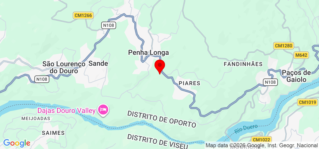 Paulo - Porto - Marco de Canaveses - Mapa