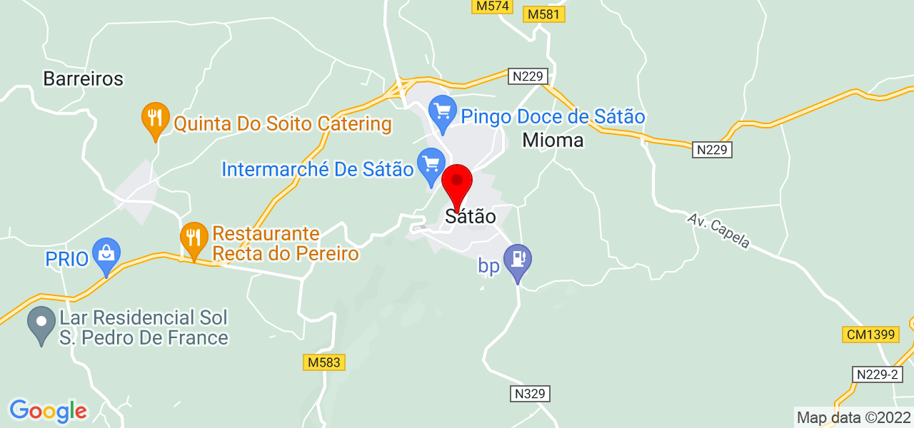 Max Machado - Viseu - Sátão - Carte