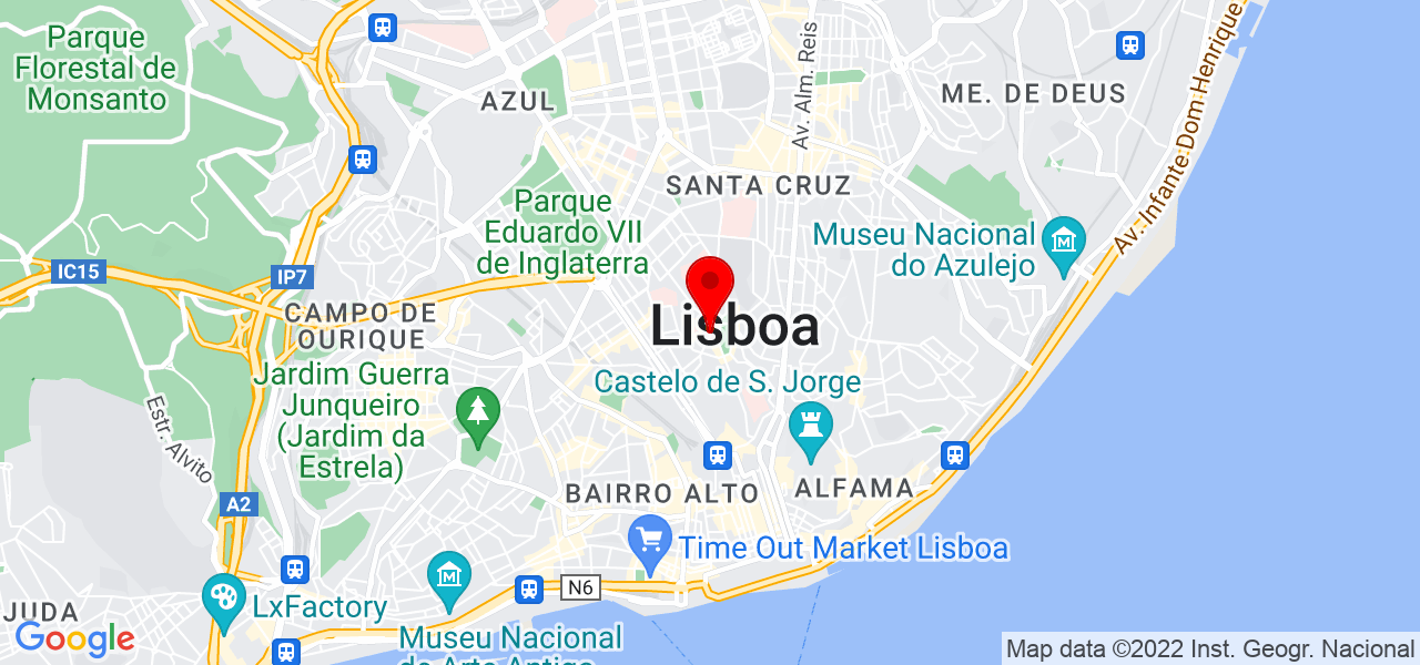 Jo&atilde;o Ferreira - Lisboa - Lisboa - Mapa