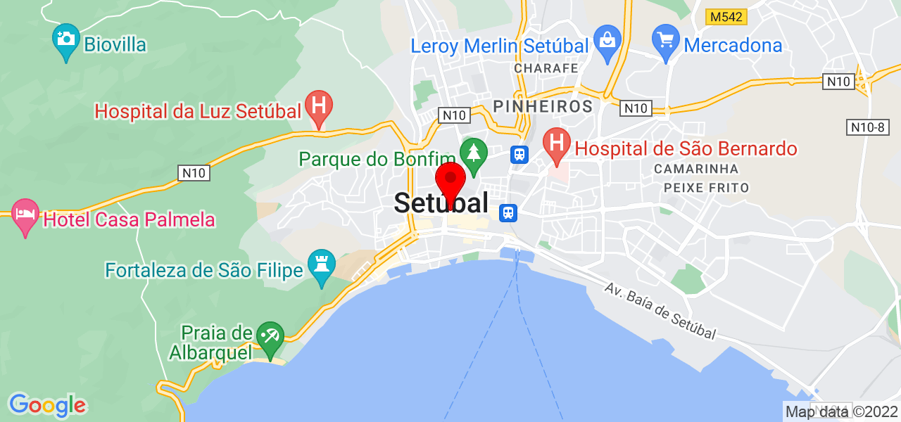 Lidia Lima - Setúbal - Setúbal - Mapa